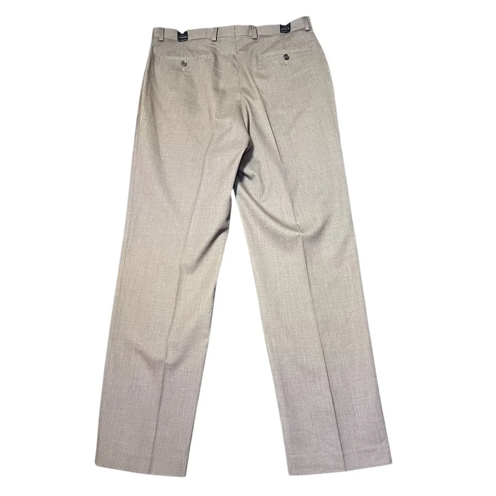 Michael Kors Mens Size 34x32 Beige Dress Pants Preppy Designer Career Business
